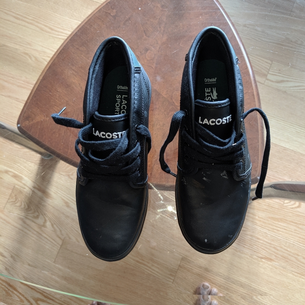 Excellent Condition Boys Lacoste Dress Booties